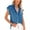 Medium Blue, variant on utcoco Women's Sleeveless Jean Shirts Casual Loose Denim Button Down Tops