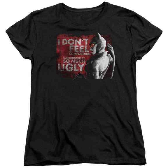 Arkham City - So Much Ugly - Women's Short Sleeve Shirt - Small