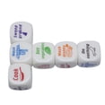 thumbnail image 7 of Opvise 25MM Housework Dice Fun Chore Assignment Game Six-sided Patterned Rounded Corner Cute Family Housework Dice, 7 of 7