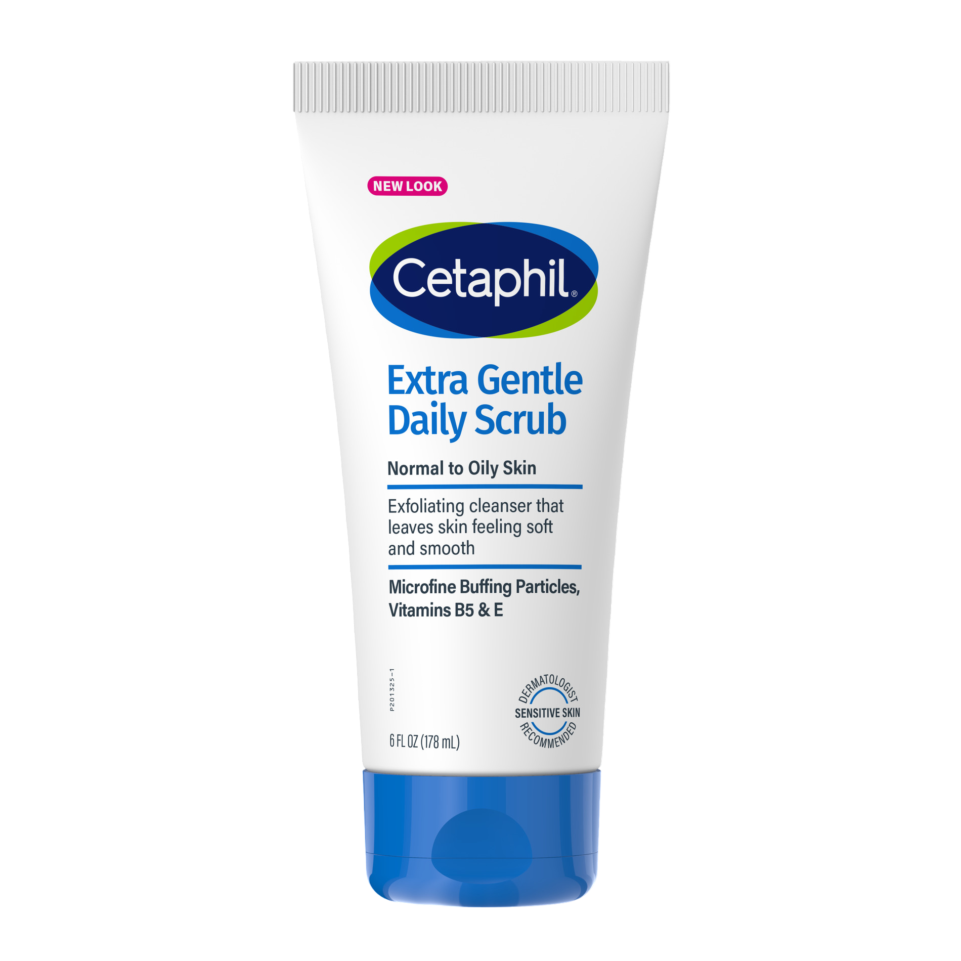 Cetaphil Daily Scrub Extra Gentle 6oz Combination To Oily (Pack of 3)