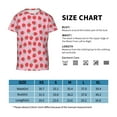 thumbnail image 4 of Honeii Hand Drawn Strawberry Print Youth Short Sleeve T-Shirt,Boys Athletic Shirt,Quick Dry Short Sleeve Performance Moisture Wicking T Shirt, 4 of 6