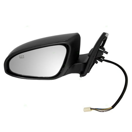 Aftermarket Side View Mirrors - Drivers Power Side View Mirror Heated Replacement for Toyota Corolla 87940-02F30-C0, Brand new aftermarket replacement By AUTOANDART