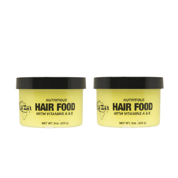 Kuza Nutritious Hair Food with Vitamins A & E, Net Wt.8 oz /226g (Pack of 2)