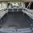 thumbnail image 5 of SMARTLINER Custom Fit Black 3 Row & Cargo Liner Behind the 2nd Row Floor Mat Liner Set Compatible With 2023-2024 Jeep Grand Wagoneer L (8 Passenger Model), 5 of 5