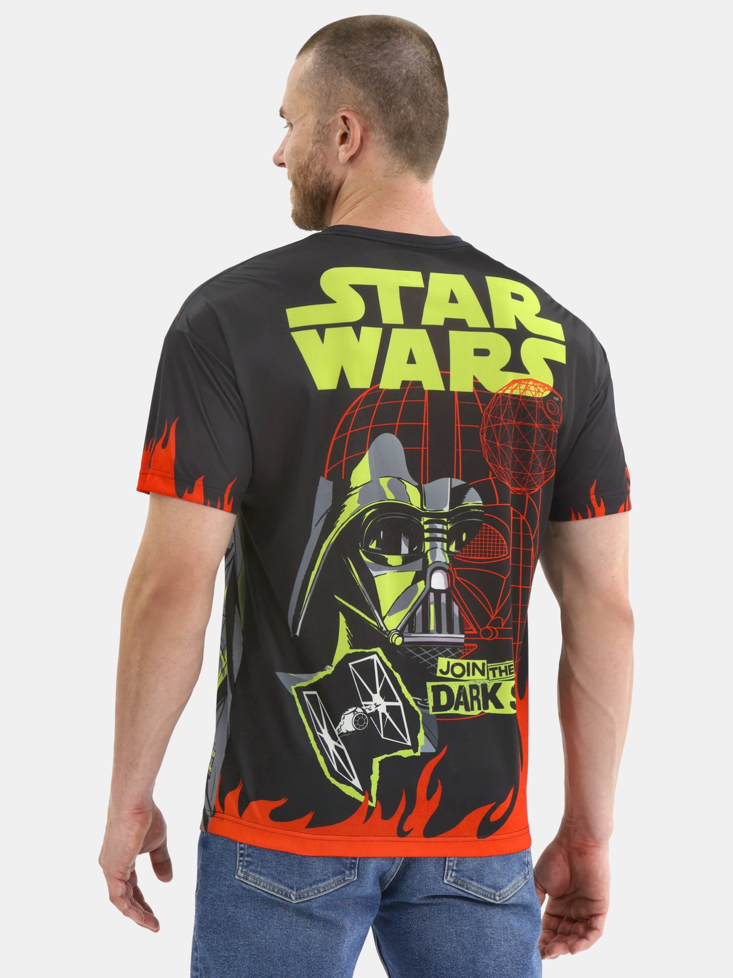 Darth Vader Men's and Big Men's Star Wars Graphic Tee, Sizes S-3XL