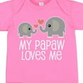 thumbnail image 4 of Inktastic Papaw Grandpa Loves Me Boys or Girls Baby Bodysuit, 4 of 5