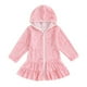 thumbnail image 1 of Penkiiy Niños Niños Niña Niña Natación Cover Up Towel Traje de baño Zip Up Traje de baño Vestido de playa Cover Up Traje de playa, 1 of 2