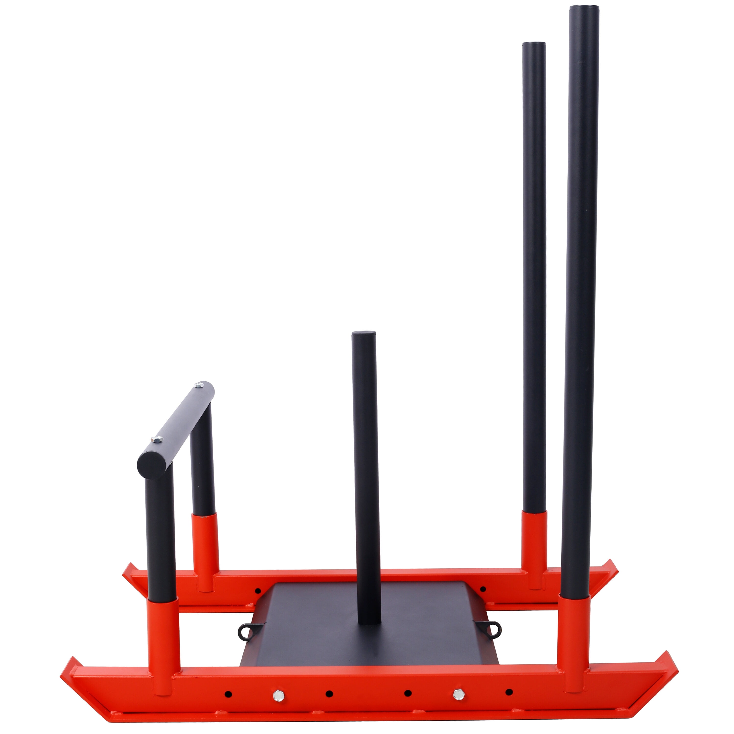 Exercise Equipment Weight Sled Fitness Sled Fitness Strength Training Sled Speed Training Sled Heavy-Duty Weight Training Equipment for Muscle Building and Explosive Power Suitable for 1"& 2" Weight