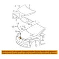 thumbnail image 3 of For 09-13 Corolla Front Hood Latch Lock Bracket Steel USA Built TO1234119, 3 of 5