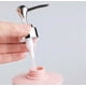 thumbnail image 3 of Botella desinfectante para manos, botella de prensa, botella vacía, baño creativo, botella desinfectante para manos tallada de estilo europeo, gel de ducha, rosa embotellada oso de fresa Electrónica, 3 of 5