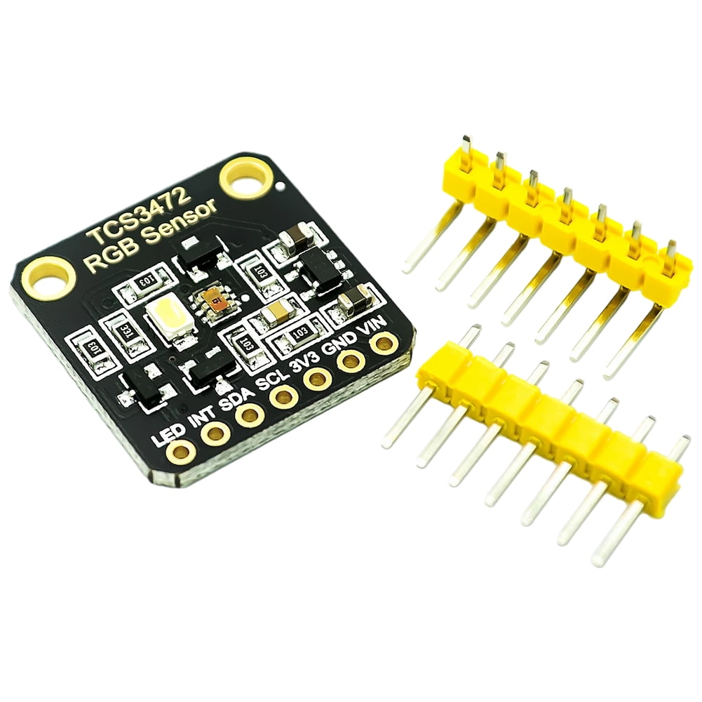 Módulo Reconocimiento Sensor Color RGB WDOplteas TCS34725 IIC para ...
