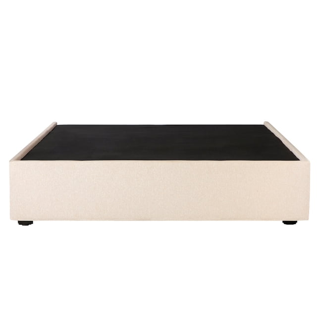 Box Base Cama Individual Beige