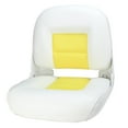 thumbnail image 3 of Tempress 60860 Navistyle Low-Back Boat Seat - White/Yellow, 3 of 3