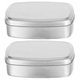 thumbnail image 1 of BESTYASH 2Ud Caja De Jabón Metálica Para Barra Con Estructura Fuerte Y Para Viaje, 1 of 8
