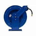 thumbnail image 2 of RapidAir 3/8 Inch by 75 Ft Dual Arm Auto Rewind Alloy Steel Hose Reel, Blue, 2 of 4