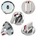 thumbnail image 1 of QJUHUNG 5 Pcs Bouton de Commande pour Réchaud à Gaz pour Four à Gamme Samsung DG64-00472A, 1 of 6