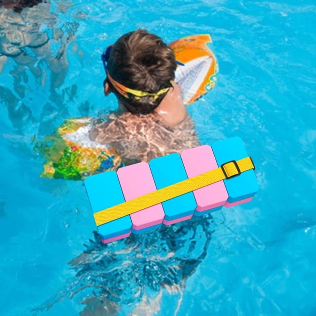 Cinturón de flotación para natación,Cinturón de natación Cinturón de flotación Cinturón de cintura EVA,Cinturón de entrenamiento de natación para niños,adultos y principiantes,Tabla