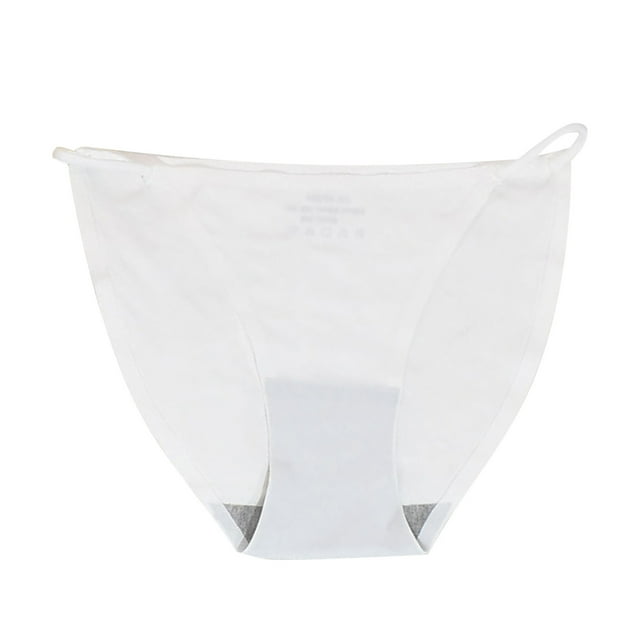 AWZXDE Culotte String Sans Couture Taille Basse pour Femmes avec Fines Bretelles, Doublure en Coton Respirant, Design Triangle