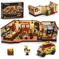 thumbnail image 1 of Juego de bloques de construcción INSOON City Street Pizza Restaurant 1098 piezas, 1 of 9