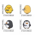 thumbnail image 3 of GKNET Cutie Killer Enamel Pins Chick Little Penguin Dagger Knife Brooches Lapel Bad_tu-A2, 3 of 9