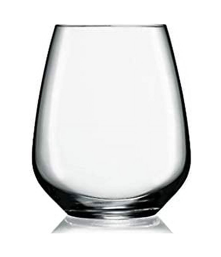 Luigi Bormioli Atelier Stemless Cabernet Wine Glass 23-1/4-Ounce, Set of 6