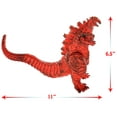 thumbnail image 3 of Legendary Shin Fire Monster Dinosaur, Flaming Movie Series Movable Joints Burning Action Figures Soft Vinyl, Carry Bag, 3 of 6