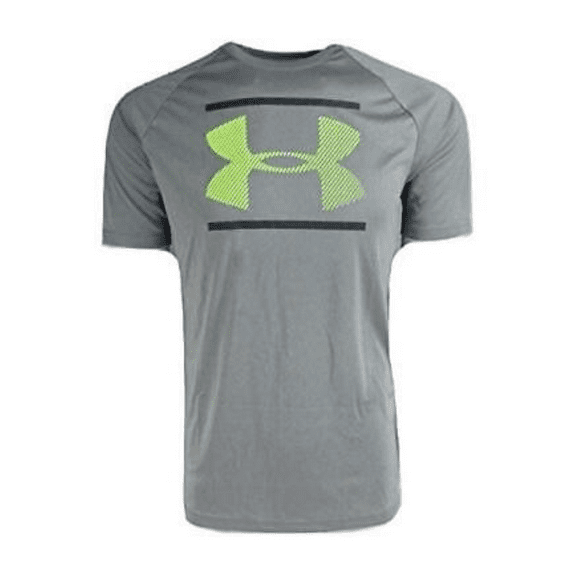 Under Armour Men's UA Velocity Graphic Loose Fit Short Sleeve Shirt (Steel Li...