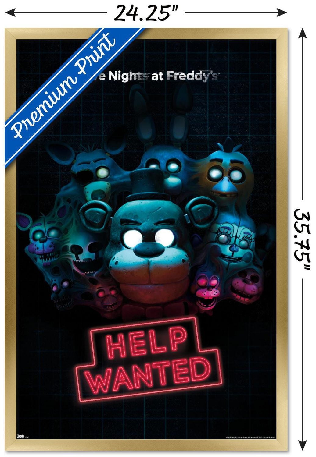 Five Nights at Freddy's - Help Wanted Wall Poster