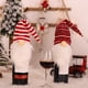 thumbnail image 5 of Inteprter 4 Uds. De cubiertas navideñas para botellas de vino, adorno de de felpa para botella de Papá Noel, decoración navideña Type2 Inteprter HA000727-00B, 5 of 6