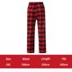 thumbnail image 4 of Pantalones de pijama a cuadros informales, cintura alta, holgados, para dormir, ropa de casa navideña, 4 of 5