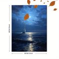 thumbnail image 3 of Qisvanset Ginger Cat Portrait Canvas Print 12x16 Inch Den Bedroom Decor, 3 of 8