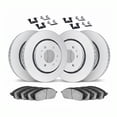 thumbnail image 2 of KarParts360 For Infiniti QX80 2014-2025 Disc Brake Set | Front and Rear | With 5000 Advanced Series Brake Pads, 2 of 4