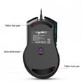 thumbnail image 2 of X100 Filaire Optique Mouse Coloré Lumineux 1200-1800-2400-3600dpi Réglable Sport Électronique Bureau Mouse, 2 of 5