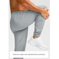 thumbnail image 2 of Men's Sweatpants, Moisture Wicking Design, Keep Dry And Breathable, With Zipper Detail, Suitable For Outdoor Sports And Home Leisure Light And Quick Drying Pants, 2 of 4