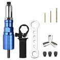 thumbnail image 1 of Electric Rivets Tool Rivets Nut Tool Drill Adapter Cordless Riveting Tool Conversion Connector Insert Nut,Blue, 1 of 6