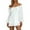 White, variant on Jumpsuits for Women Ruffled Layered Culottes Crew Neck Off Shoulder Swing Mini Dress Date Night Rompers