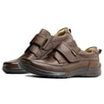 thumbnail image 1 of Zapato Escolar Audaz® de Piel Ajuste Velcro marron 18.5, 1 of 6