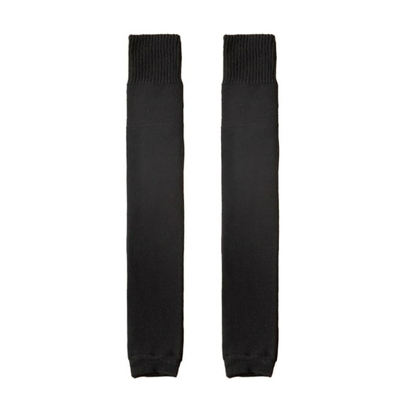 ievspot 1 Pair Velvet Knee Socks Warmth Protection Thick Autumn Lady Over-the-Knee Sleeves for Cold Winter