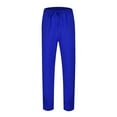 thumbnail image 4 of MDUKONU Men's Drawstring Linen Pants Loose Fit Holiday Wear BU2 XXL, 4 of 7