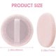 thumbnail image 4 of lote De 12 Ponges Rondes En Coton Pour Maquillage Du Visage Et Du Corps Avec Ruban Applicateur Pour Application De Fard Paupires Anti-cernes Ponge, 4 of 5