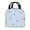 Blueberry, variant on Blueberry Floral Lunch Bag Thick Aluminum Foil Tote Cooler for Women Office Picnic Gift