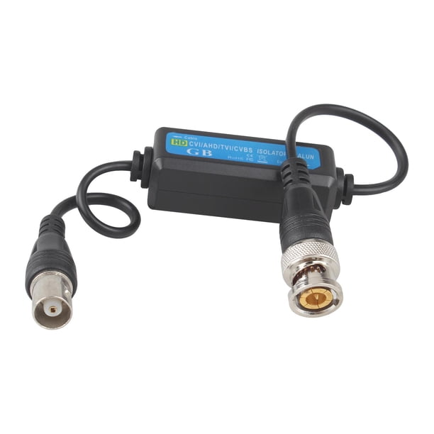 Miulika Coaxial Video Ground Loop Isolator Balun BNC Male to Female for
