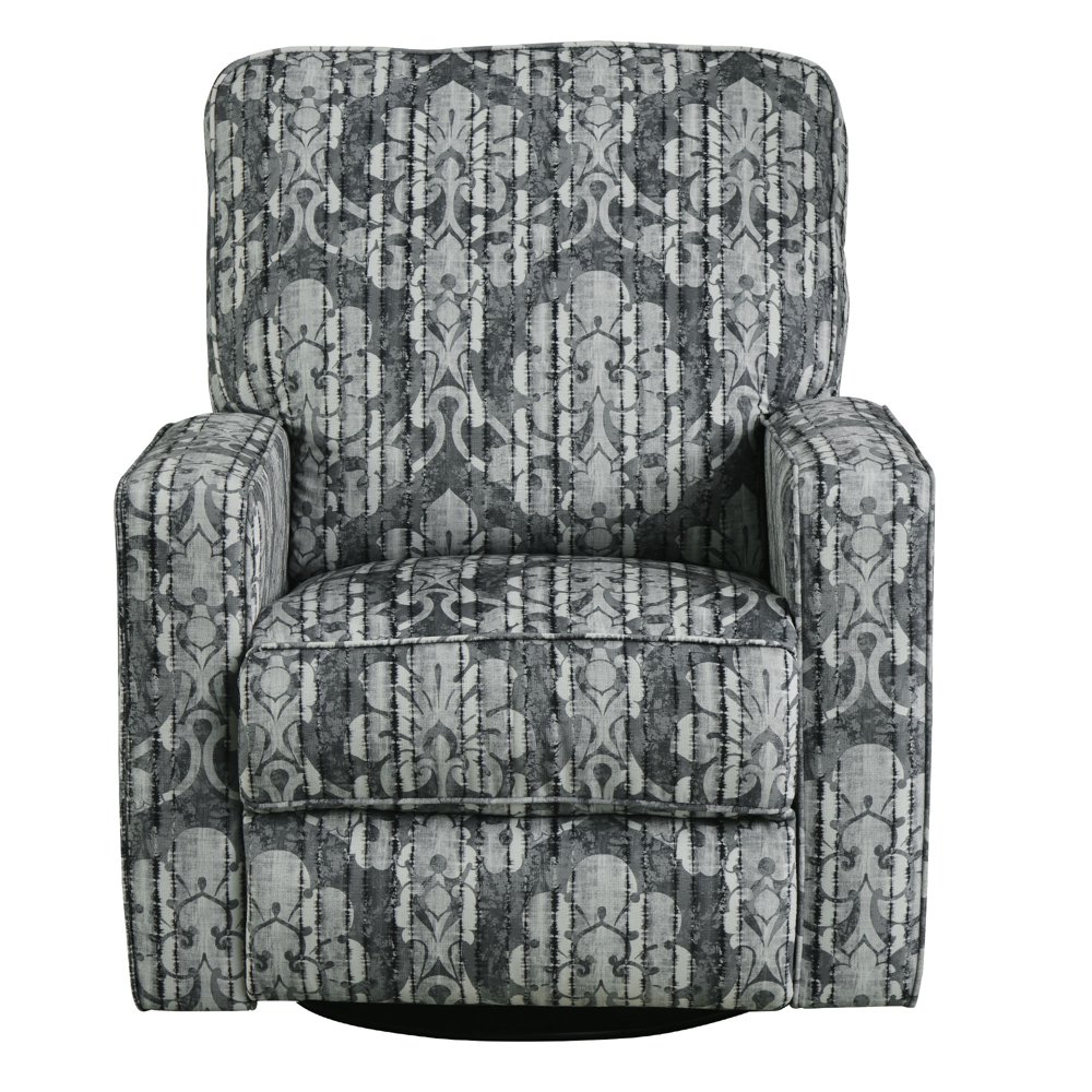 Fabric Recliner Chair Swivel Rocking Accent Chair Soft Reclining Chair