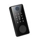 thumbnail image 2 of Cerradura de puerta compatible con Bluetooth Cerradura de puerta inteligente de aleación de aluminio con llave para hotel, 2 of 8