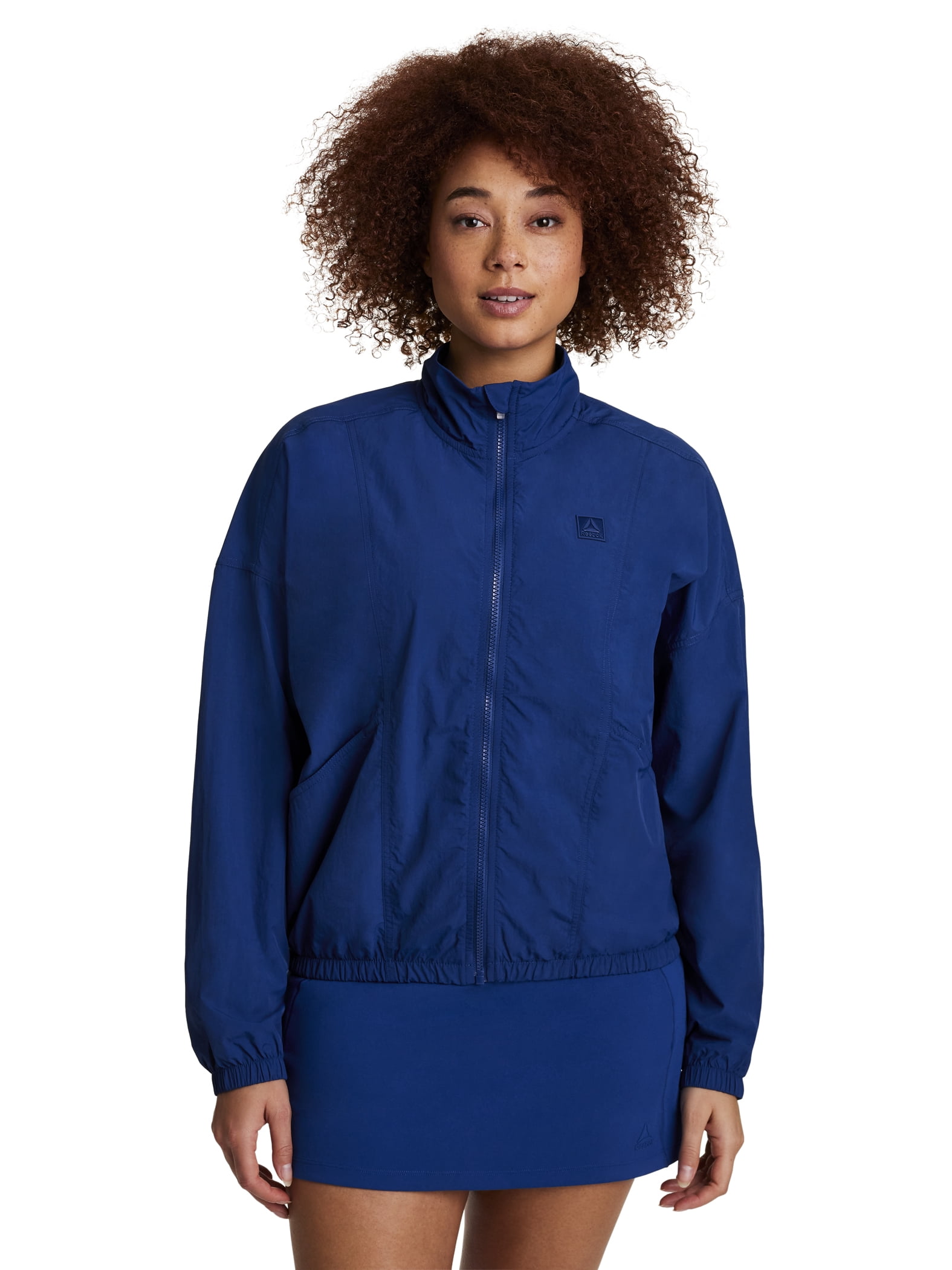Reebok Men's and Big Men's Tenacity Mock Neck Full Zip Jacket