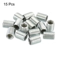 thumbnail image 3 of Uxcell M8 to M6 Thread Adapters Sleeve Reducing Nut 10mm Screw Pipe Threaded Tube Coupler Connector 15 Pack, 3 of 5