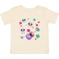 thumbnail image 3 of Inktastic Day of the Dead Owl Sugar Skulls and Guitar Boys or Girls Baby T-Shirt, 3 of 5