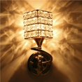 thumbnail image 2 of Yuarrent Lámpara de pared de cabecera cuboide Simple, luz de pared de cristal E27 dorada sin bombilla para sala de estar, restaurante, cafetería, Bar, Iluminación y accesorios Yuarrent HA019078-00, 2 of 6