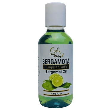 aceite de bergamota 100% natural bergamot oil 120 ml. helps the growth of beard and mustache.