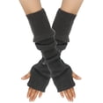 thumbnail image 4 of HNMKIU Casual Knitted Winter Soft Warm Yarn Mittens For Daily Use Outdoor Activities And Cold Weather Comfort GY2 - One Size, 4 of 4